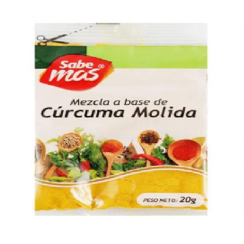 Especias Sabemas Cúrcuma Molida -20gr